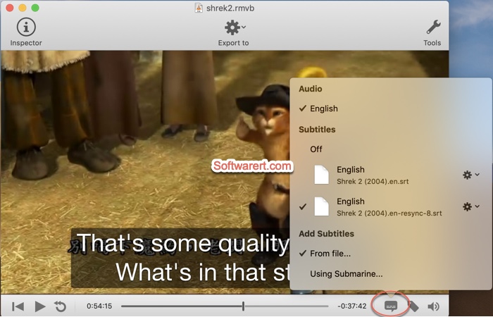subtitle program for mac